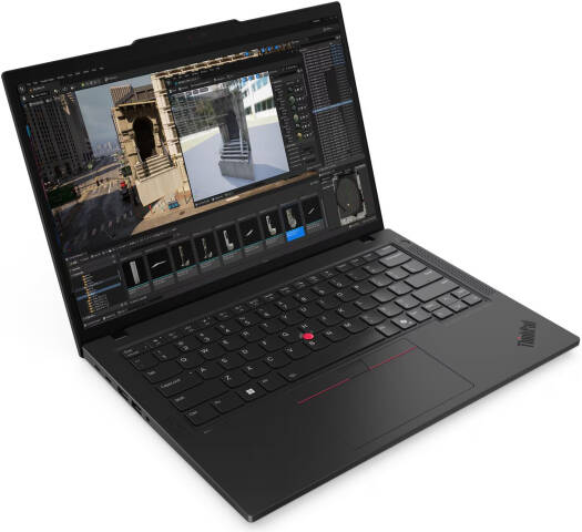 Lenovo ThinkPad E14 Gen 4 Laptop, 14" WUXGA IPS Display, AMD Ryzen 7 PRO 8840HS, 16GB RAM, 512GB SSD, AMD Radeon 780M Graphics, ENG-ARB Backlit Keyboard, Windows 11 Pro, Black | 21ME0004GR - Image 1