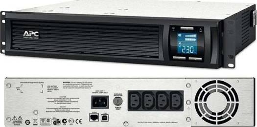 APC Smart-Ups C 1000VA Lcd Rm 2U 230V | SMC1000I-2U - Image 1