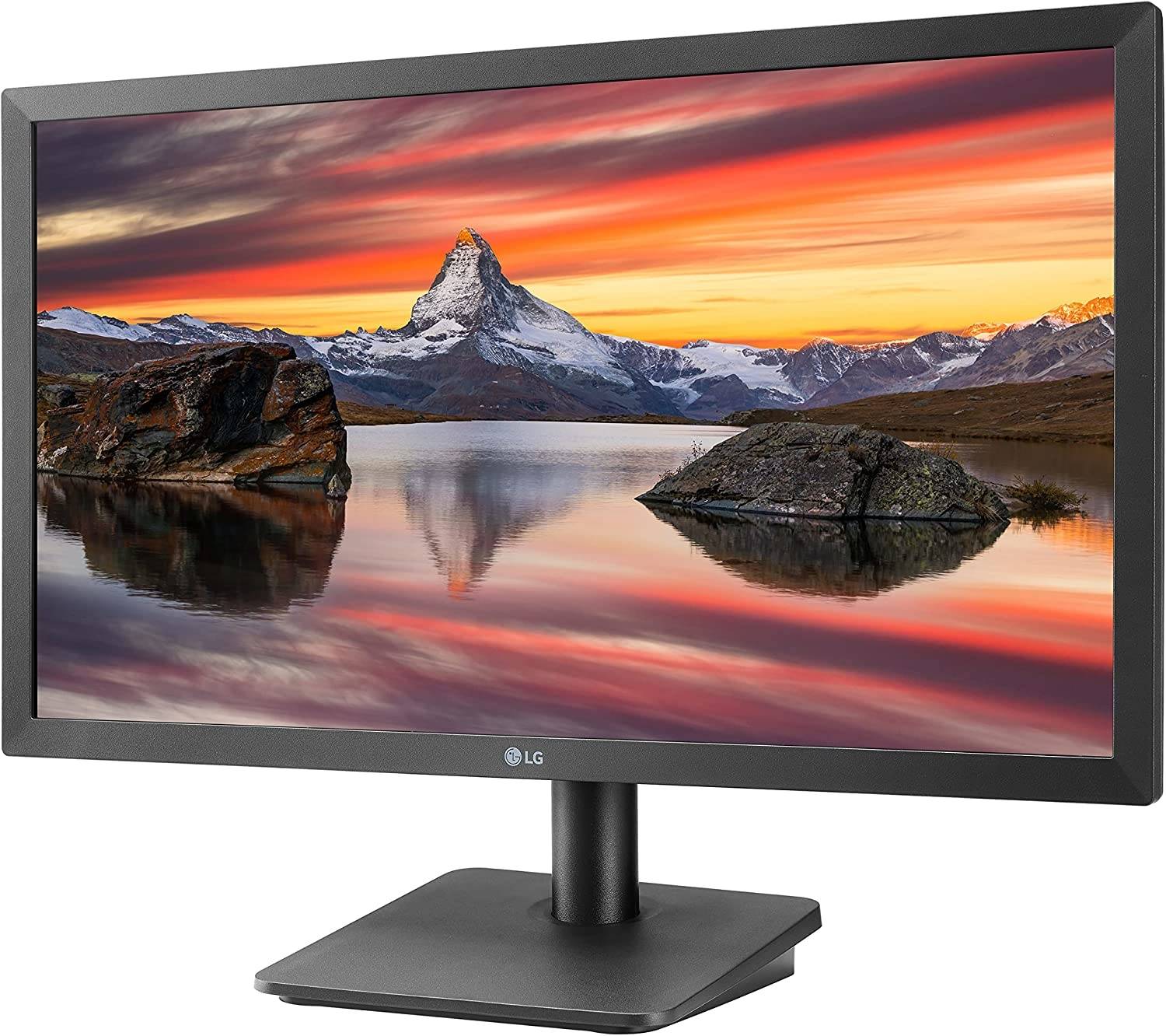 LG 22MP410 21.45'' FHD VA Display Monitor, With AMD FreeSync, Reader Mode, On Screen Control, 75Hz Refresh Rate, 5ms Response Time, NTSC 72% Color Gamut, HDMI, D-Sub, Black Stabilizer | 22MP410-B thumbnail 2