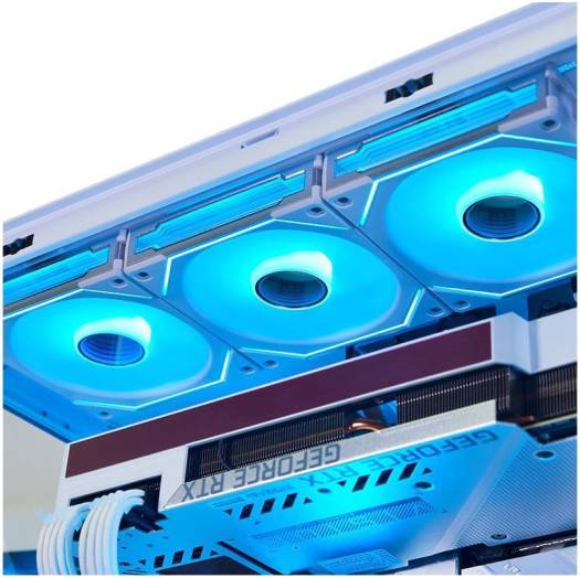 Lian Li SL-Infinity 120 RGB Single Pack UNI Fan, Low Noise Level at High RPM, Quick Pin Connection, 40 LEDs, White | G99.12SLIN1W.00 thumbnail 2