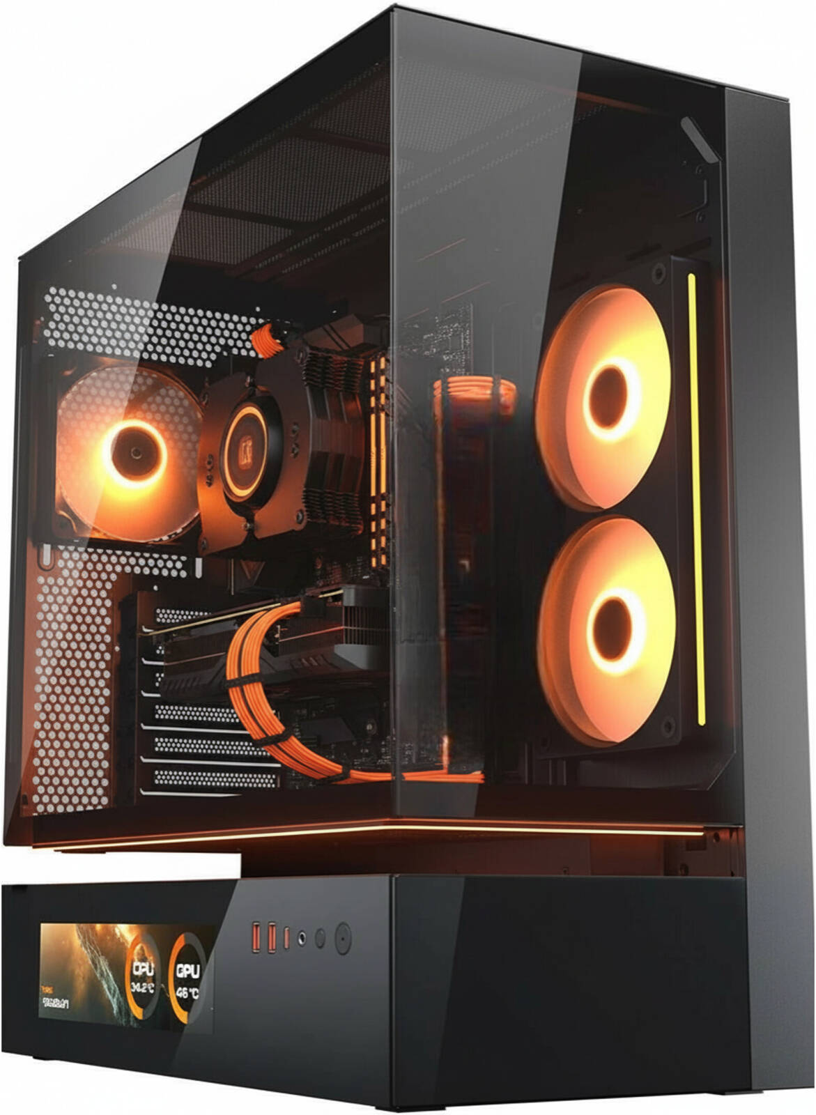 Warzone Beast - Intel Core i9 14900KF 24 Cores 32 Threads, NVIDIA RTX 5080 16GB, 32GB DDR5 RAM 6000MHz, 2TB SSD Gen 4, 12000W 80 PLUS PSU, 360mm Liquid Cooler, Wi-Fi + BT
