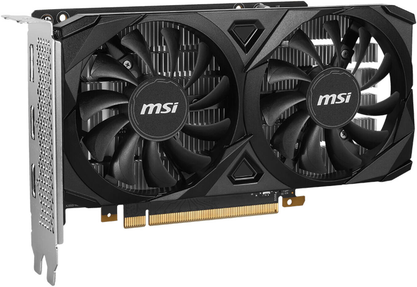 MSI GeForce RTX 3050 VENTUS 2X 6GB OC Graphics Card, GDDR6 96-Bit Memory, 1492 MHz Boost Clock, 14 Gbps Memory Speed, 2304 CUDA Cores, PCI Express Gen 4 x16 | 912-V812-016 thumbnail 4