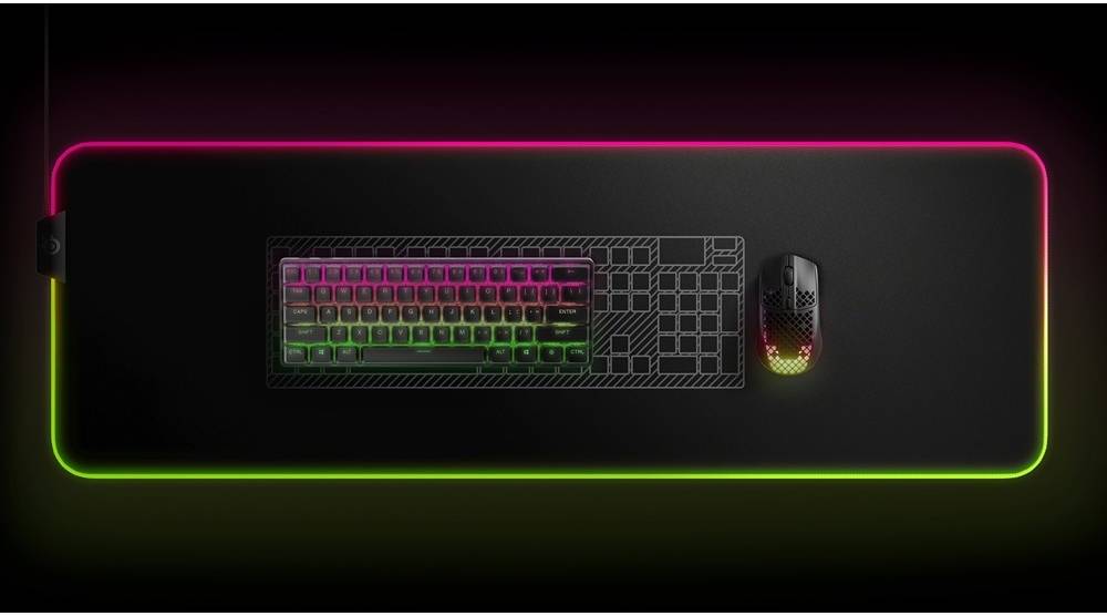 Steelseries Apex Pro Mini Wireless Gaming Keyboard, Fastest Omnipoint 2.0 Adjustable Switches, 100M Presses, 5 Custom Profiles, Bluetooth 5.0, USB Type-C, 40h Battery Life, US Layout, Black | 64842 thumbnail 4