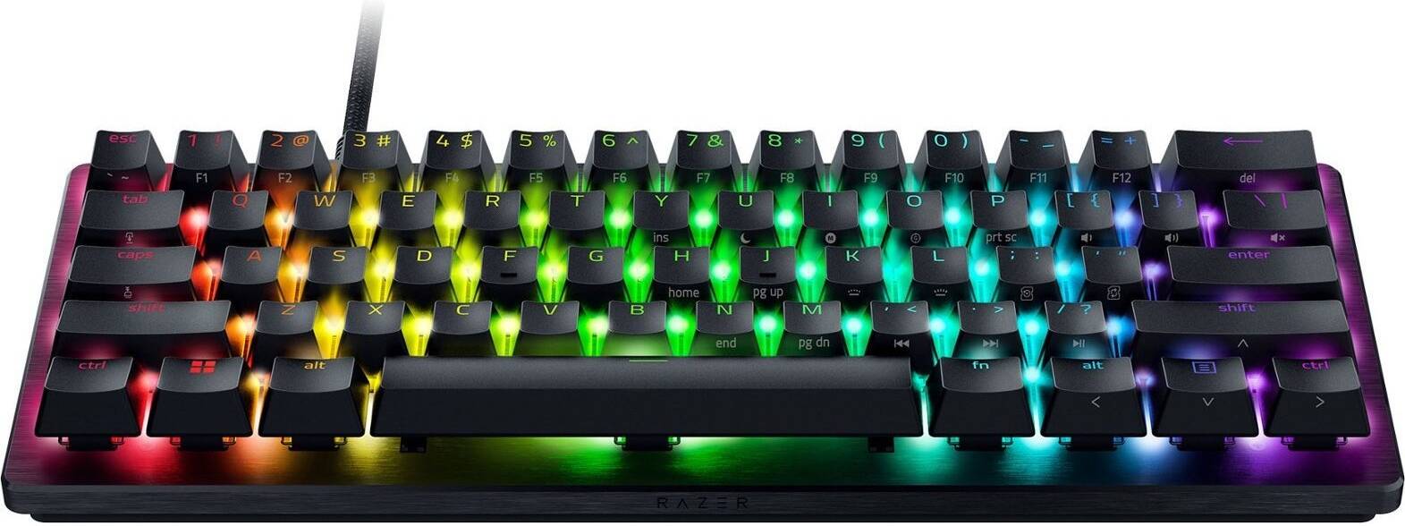 Razer Huntsman V3 Pro 60% Mini Gaming Mechanical Keyboard, Analog Optical Switch Gen-2, Doubleshot PBT Keycaps, N-key Rollover, Anti-Ghosting, English Layout, Black | RZ03-04990100-R3M1 thumbnail 4