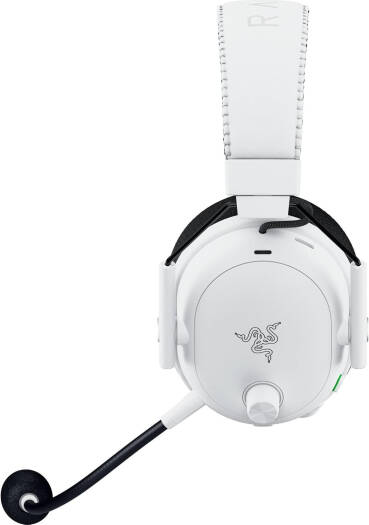 Razer BlackShark V3 Pro Gaming Headset, HyperSpeed Wireless Gen 2, Hybrid ANC, Detachable Razer HyperClear Full Band 12mm Mic, Unidirectional, PC, White | RZ04-05400200-R3U1/RZ04-05400200-R3M1 thumbnail 3
