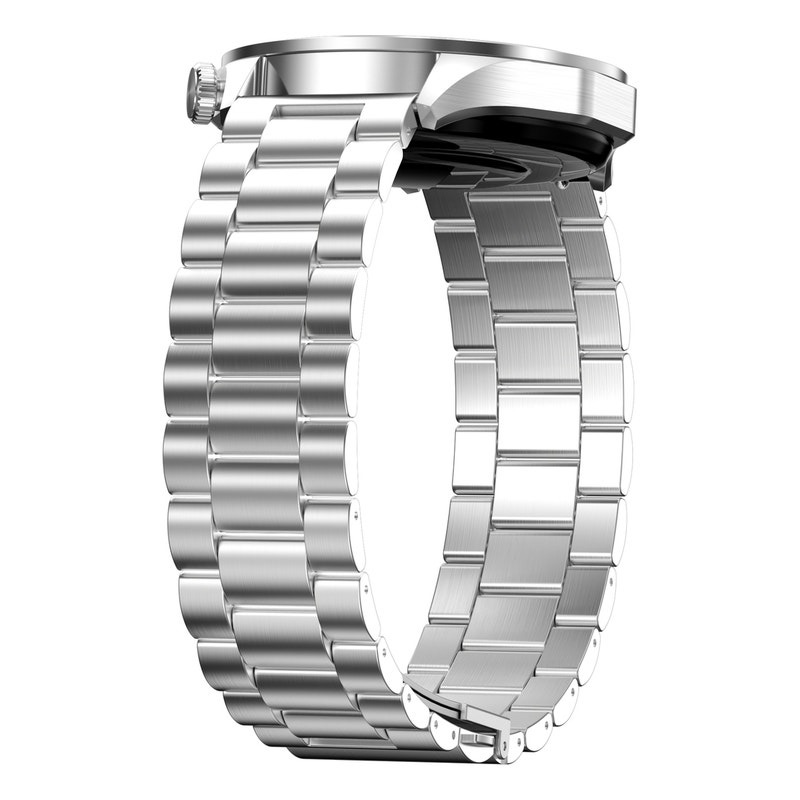 SWISS MILITARY SWISS INTL SILVERFRAME SILVER METAL STRAP SMARTWATCH thumbnail 3