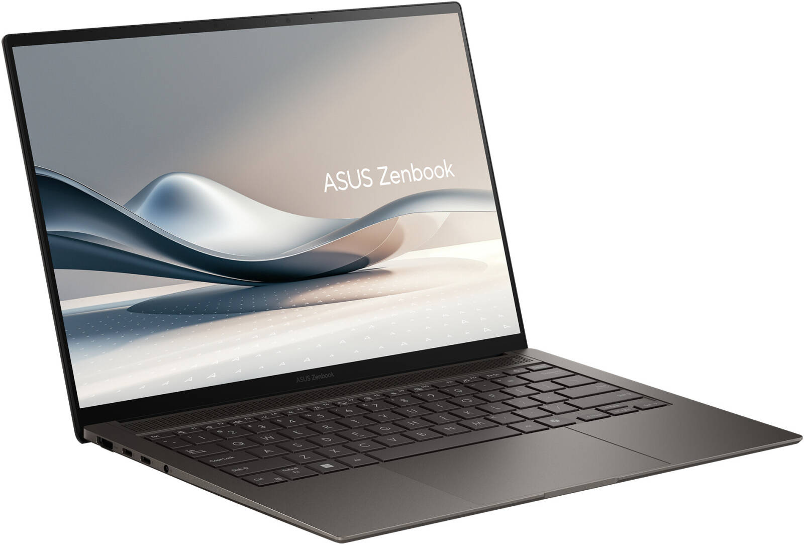 ASUS Zenbook S 14 UX5406SA Laptop, 14" 3K OLED 120Hz Display, Intel Core Ultra 7 Processor 258V, 32GB RAM, 1TB SSD, Intel Arc Graphics, ENG-ARAB K/B, Win11, Zumaia Gray | UX5406SA-OLEDU731WG thumbnail 2