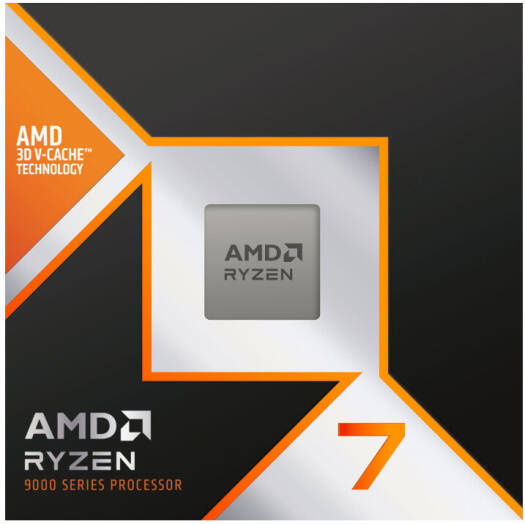 AMD Ryzen 7 9850X3D CPU Processor, 8 Cores & 16 Threads, Up to 5.6 GHz Max Boost Clock, 96MB L3 Cache, Integrated AMD Radeon Graphics, Up to 192 GB DDR5 Max Memory | 100-100001973WOF thumbnail 4