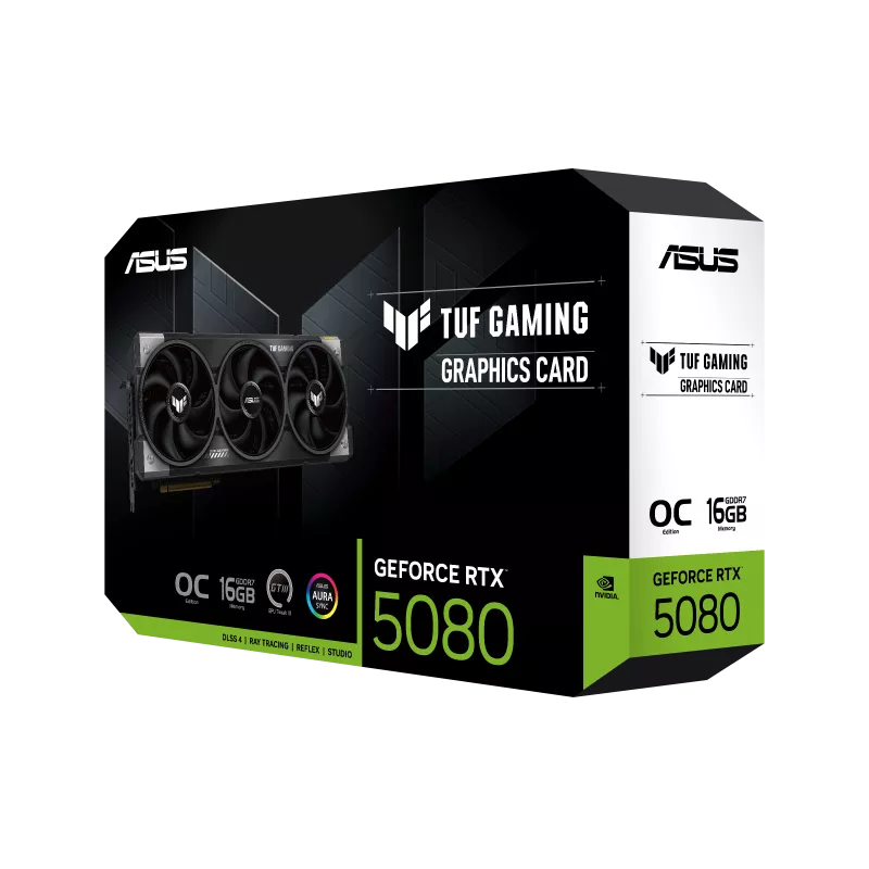 ASUS TUF Gaming GeForce RTX5080 16GB GDDR7 DLSS 4 Graphics Card | 90YV0M31-M0NA00 thumbnail 10