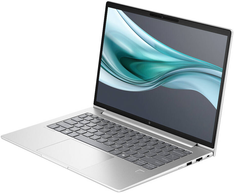 HP EliteBook 640 G11 Laptop, 14" FHD IPS Display, Intel Core Ultra 7 155U Processor, 16GB RAM, 256GB SSD, Integrated Intel Graphics, English (US) Keyboard, Win 11 Pro, Pike Silver | BLOC3U8 thumbnail 2