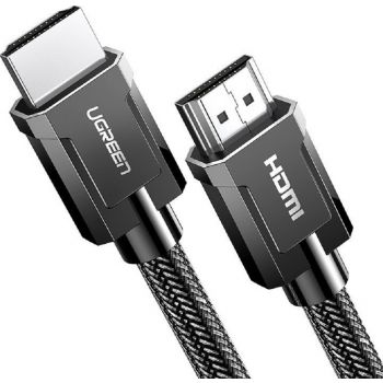 UGreen HDMI 2.0 Cable, Support 4K HD Visual Effects, 18 Gbps Transmission Rate, Gold Plated Plug, 2 Meter, Gray | 70324 thumbnail 2