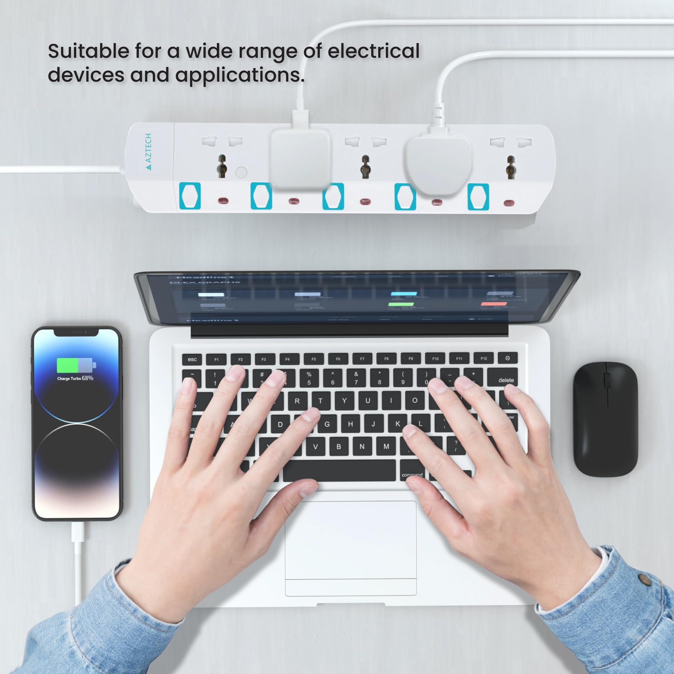 AZTECH PowerFlow 5 Way 5 Meter thumbnail 2