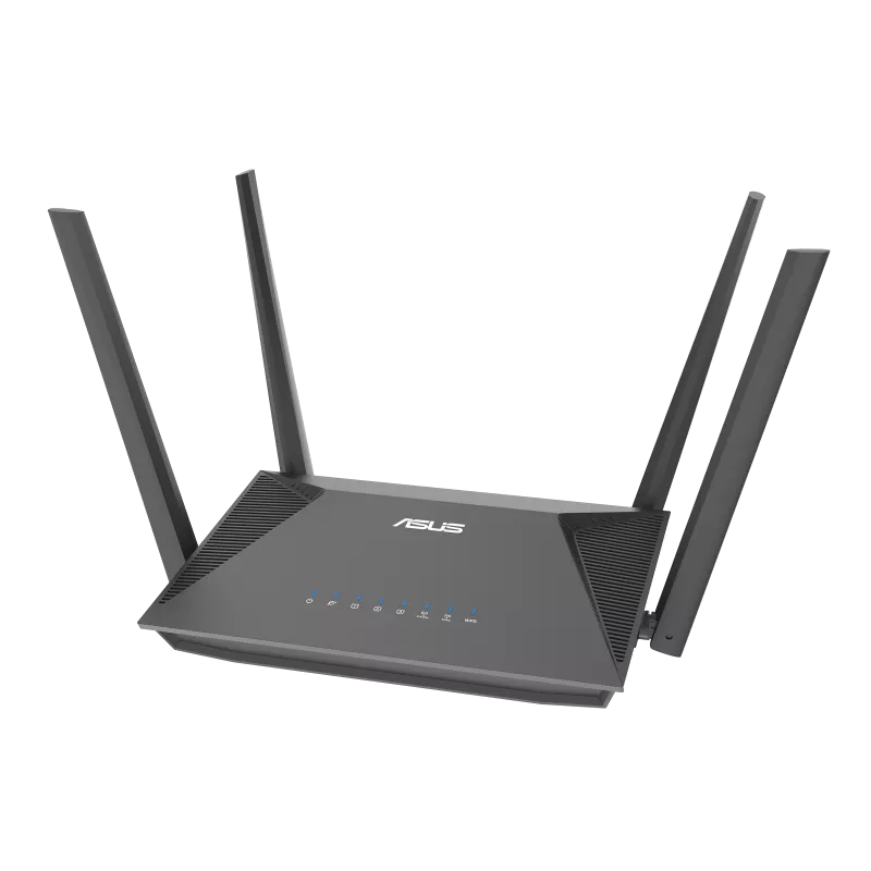ASUS RT-AX5400 Dual Band WiFi 6 Extendable Router, Up to 5,400 Mbps Speed, Built-in VPN, AiProtection Pro Network Security, Parental Control, Instant Guard, AiMesh-Compatible, Black | 90IG0860-MO9B00 thumbnail 5