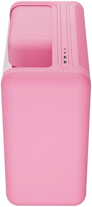 HYTE X50 Modern Performance ATX Mid-Tower PC Gaming Case, Full-Coverage Micro-Mesh, Up to 10 Fans x 120mm, 1x 3.5" HDD and 2x 2.5" SSD, Strawberry Milk | CS-HYTE-X50G-SM thumbnail 6