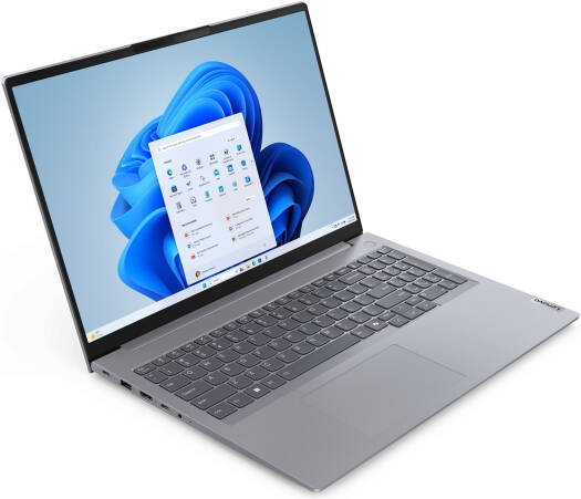 Lenovo ThinkBook 16 G7 IML Laptop, 16" WUXGA IPS 60Hz Display, Intel Core Ultra 7 155H, 16GB RAM, 512GB SSD, Intel Arc Graphics, English (EU) Keyboard, No OS, Arctic Grey | 21MS003GGQ thumbnail 2