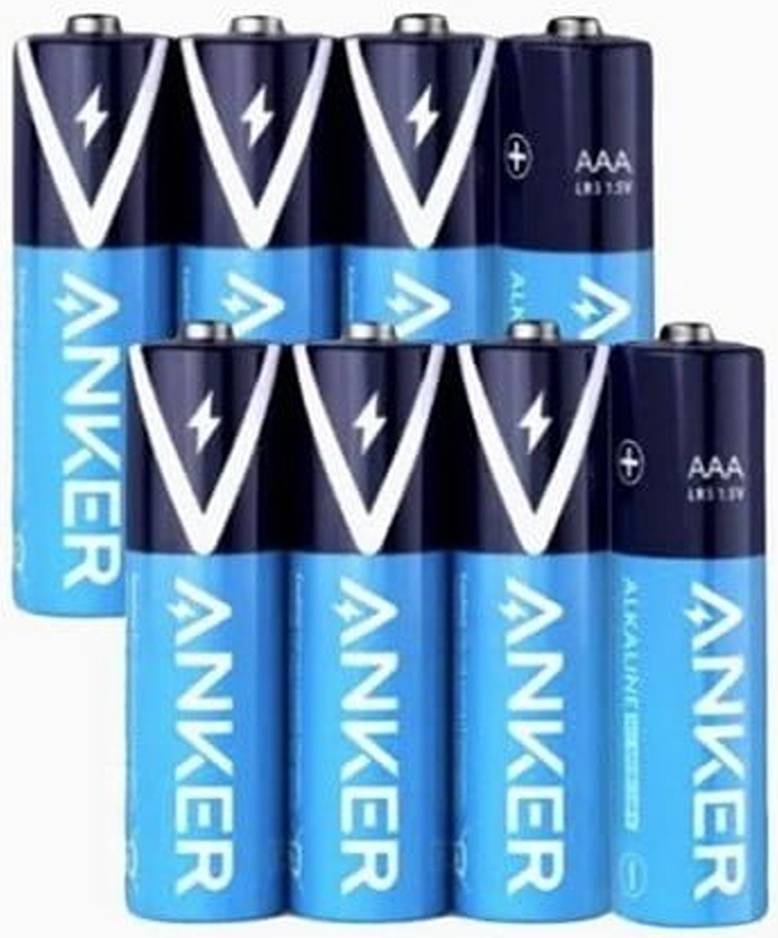 Anker AAA8 Alkaline Battery, 3200 mAh Battery Capacity, Interlocking Mechanism, Sturdy Rubber Seal, 8 Pieces | B1820H13 thumbnail 2