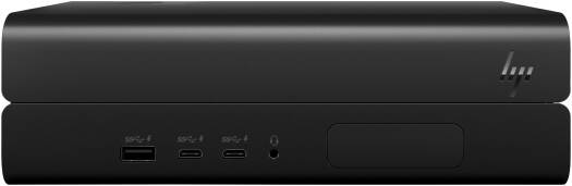 HP Z2 Mini G9 Workstation, Intel Core i7-14700 Processor, 16GB RAM, 512GB SSD, NVIDIA T400 4GB Graphics, HP USB 320K keyboard & 320M Wired Mouse, Windows 11 Pro, Black | 86D50EA thumbnail 2