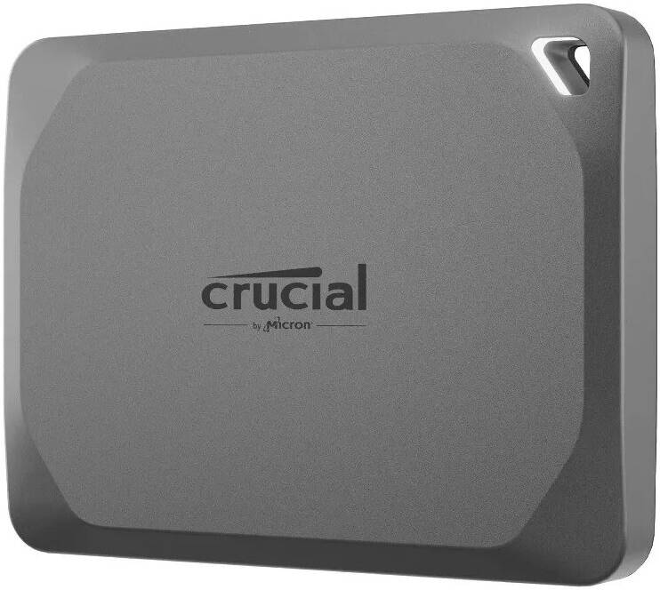 Crucial X9 Pro 2TB USB-C 3.2 Gen2 Portable SSD, Reads & Writes Up to 1050MB/s, Password Protection & 256-bit AES Encryption, Win, Mac, PC Compatible, IP55 Protection, Space Gray | CT2000X9PROSSD9 thumbnail 3