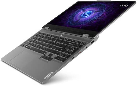 Lenovo LOQ 15IRX9 Gaming Laptop, 15.6" FHD 144Hz IPS Display, Intel Core i7-13650HX, 16GB RAM, 512GB SSD, NVIDIA GeForce RTX 4050 6GB GDDR6, Backlit Engllish (UK) K/B, No OS, Luna Grey | 83DV0071PS thumbnail 3