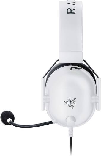 Razer BlackShark V2 X for XBOX Gaming Headphones, 7.1 Surround Sound, 50mm Drivers, 240g Lightweight Build, Noise Cancelling Mic, Hybrid Memory Foam Cushions Comfort, White | RZ04-03241500-R3M1 thumbnail 2