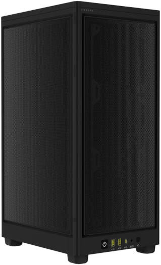 Corsair 2000D AIRFLOW Mini-ITX PC Case, Optimal Airflow Design, Mesh on All Sides, Up to 360mm Radiator & 8 Fans Support, Black | CC-9011244-WW - Image 1