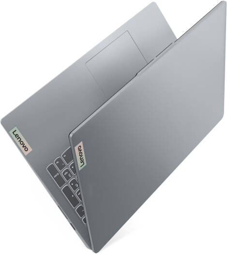 Lenovo IdeaPad Slim 3 15AMN8 Laptop, 15.6" FHD IPS Touch Display, AMD Ryzen 5 7520U, 8GB RAM, 512GB SSD, AMD Radeon 610M GPU, Backlit ENG (US) K/B, Win11 Home, Arctic Grey | 82XQ00RSUS thumbnail 3