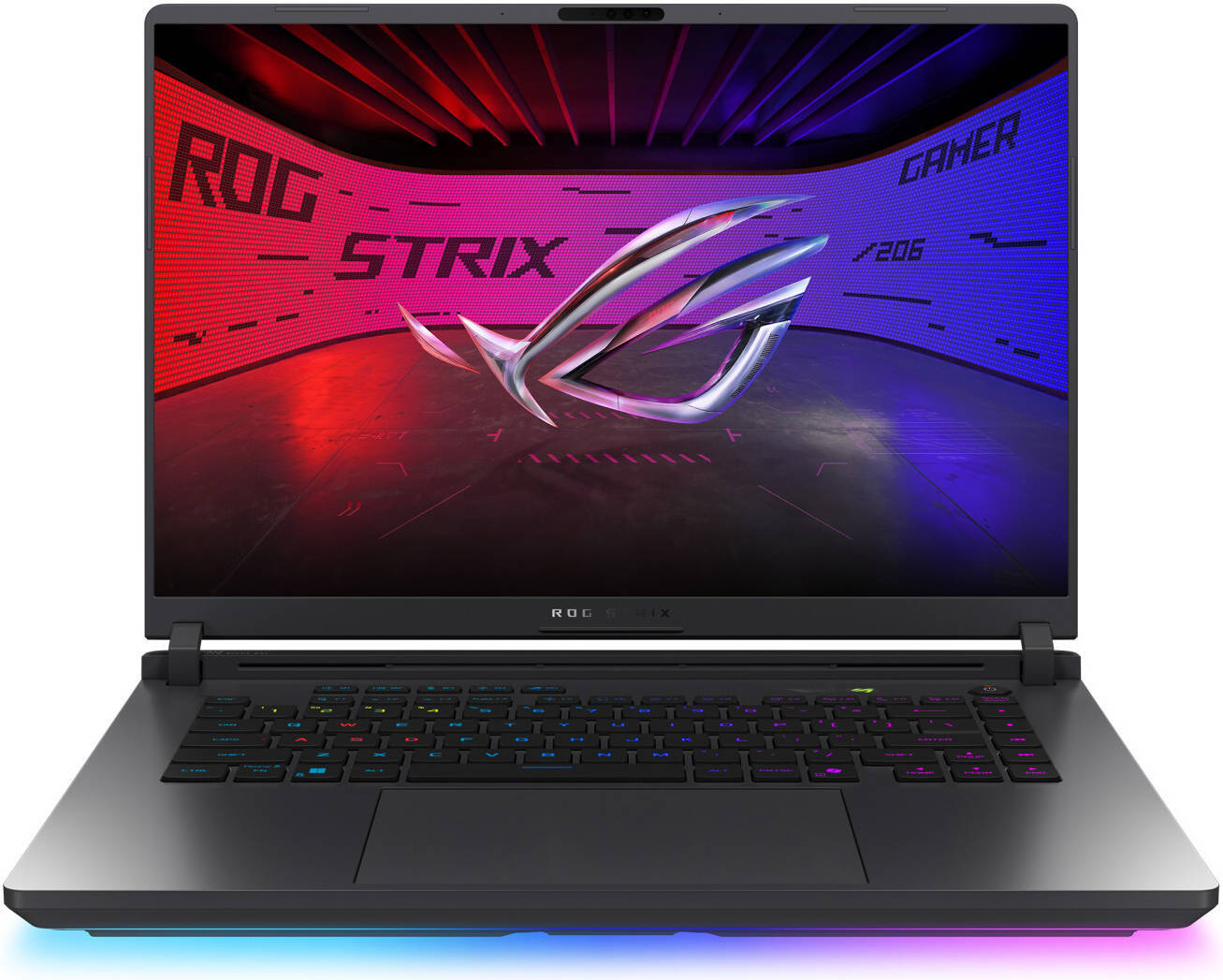 ASUS ROG Strix G16 G615JMR Gaming Laptop, 16" WUXGA IPS 165Hz Display, Intel Core i7-14650HX, 16GB RAM, 1TB SSD, GeForce RTX 5060 8GB GPU, English-Arabic KB, Win11, Eclipse Gray | 90NR0LB1-M005X0 - Image 1