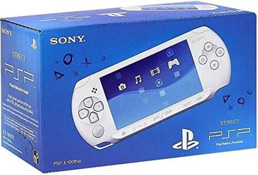 SONY PlayStation Portable Street Console, White | PSP-E1008IW - Image 1