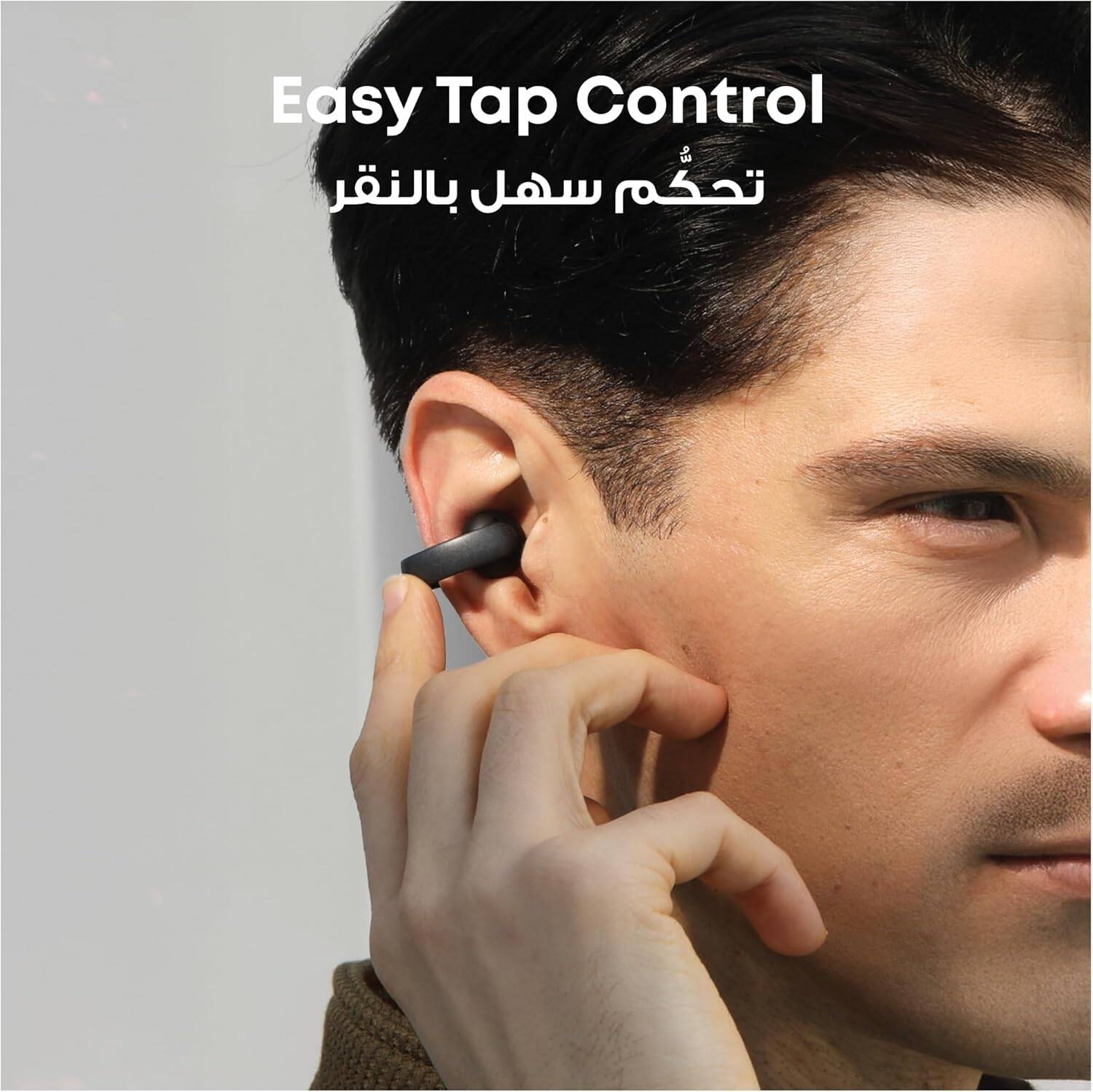 Soundcore AeroClip by Anker Open-Ear Earbuds Clip-On Headphones, Adaptive Comfort, Clear Calls with 4 Mics and AI,12mm Drivers for Powerful Bass, Hi-Res, Open-Ring Design, Black | A3388 thumbnail 4