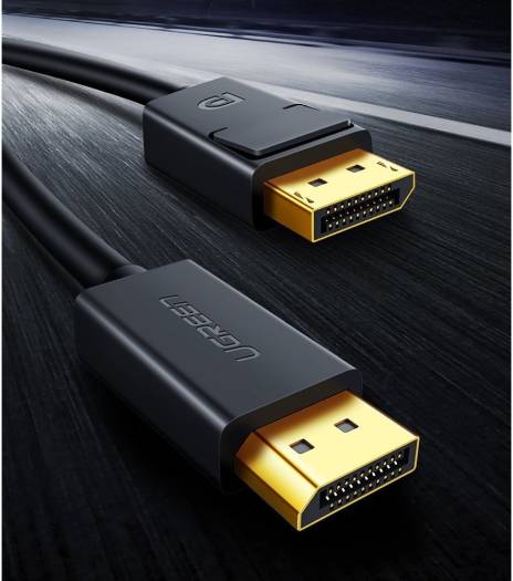 UGREEN Display Port to Display Port, 4K 60 Hz Resolution, 21.6Gbit/s Data Transfer Speed, Gold-Plated Connector, ABS Cable Material, 1.5 Meters Cable Length, Black | 10245 thumbnail 5