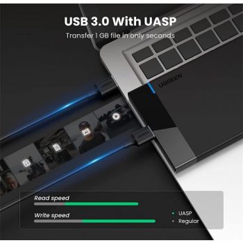 UGREEN 2.5" Hard Drive Enclosure, USB 3.0 to SATA III, For 2.5 Inch SSD & HDD 9.5mm - 7mm, Support Max 6TB | 30848 thumbnail 6