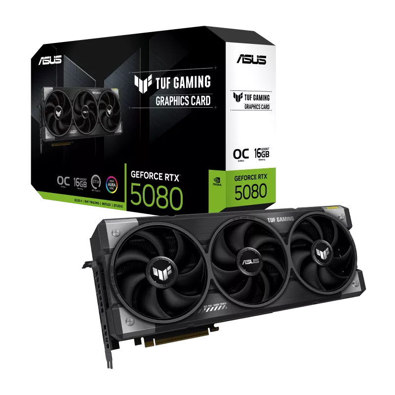 ASUS TUF Gaming GeForce RTX 5080 16GB GDDR7 OC Edition Graphics card | 90YV0M30-M0NA00 thumbnail 11