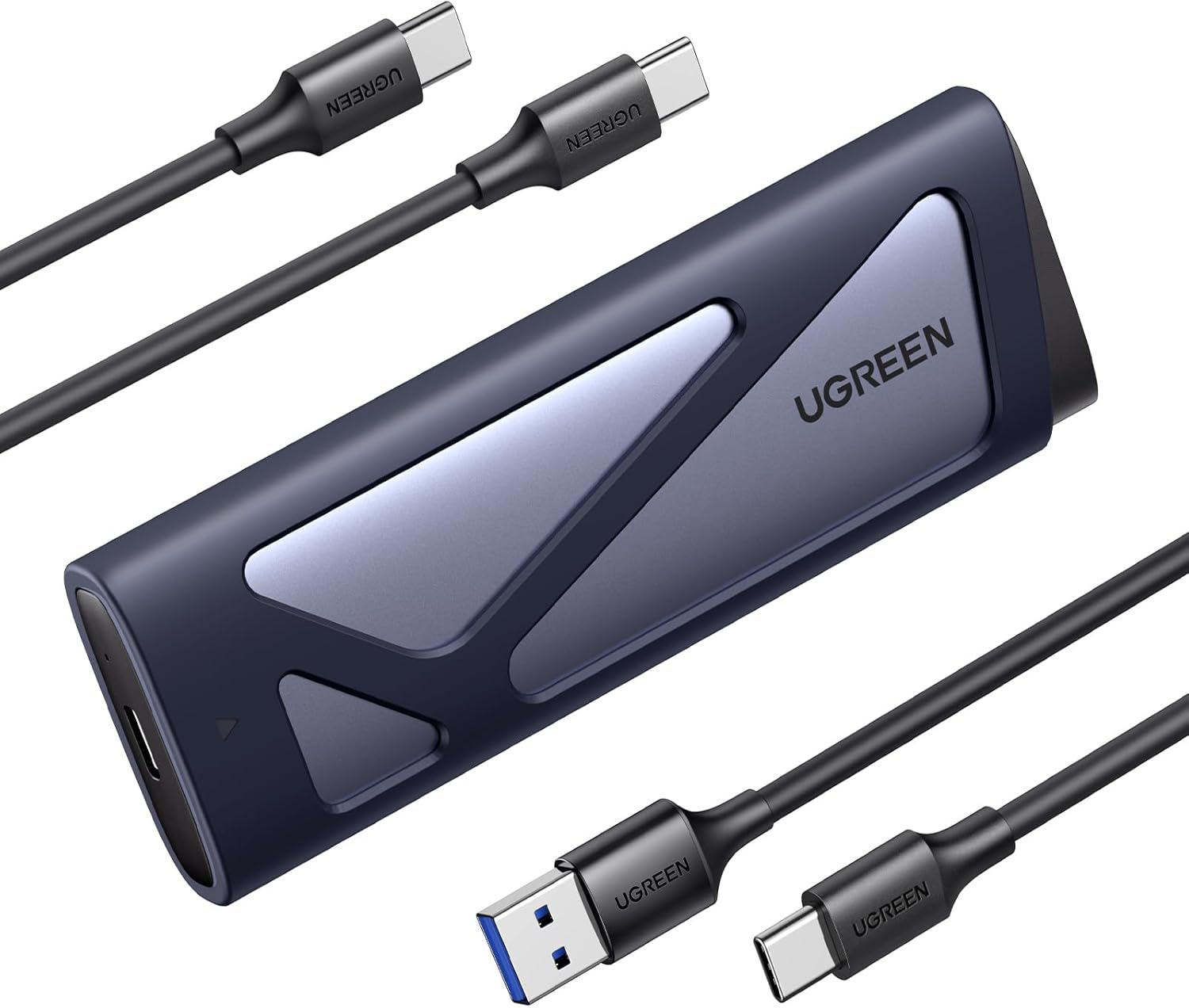 UGREEN USB-C FEMALE TO M.2 M-KEY 10G ENCLOSURE C TO C CABLE 50CM - Image 1