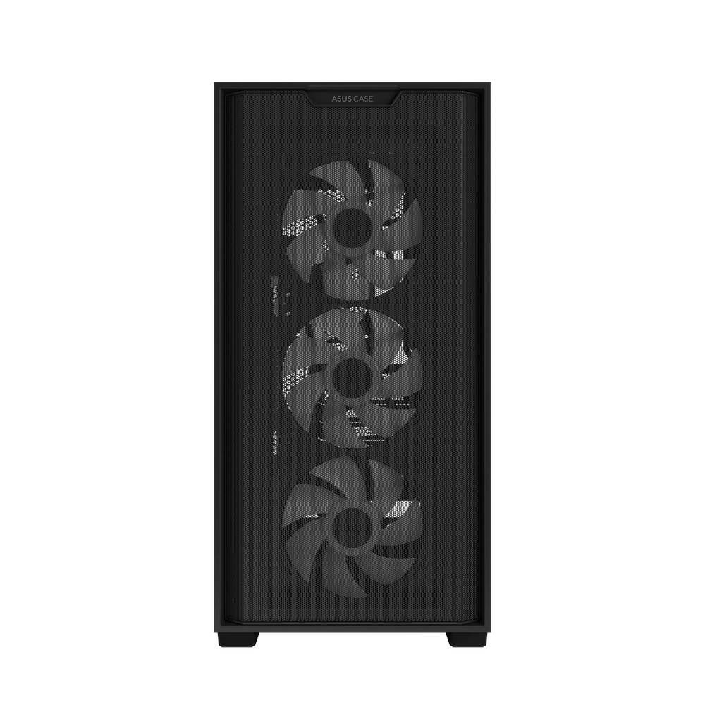 Asus A21 PLUS mATX PC Case, Tempered Glass Panel, 380mm GPU Support, 4 x 120 mm ARGB Fans, USB 3.2 Gen 1, Ample Cable Management, Black| 90DC00H0-B19010 thumbnail 3