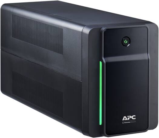 APC Back-UPS 1200VA Tower, 230 V Main Input Voltage, 9.0 Ah Battery Capacity, 8 h Battery Recharge Time, 6x IEC C13 outlets, AVR, 1.2 m Cable Length, Black | BX1200MI thumbnail 3