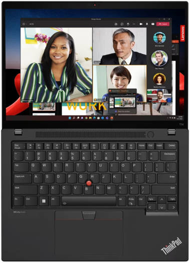 Lenovo ThinkPad T14 Gen 4 Laptop, 14" WUXGA IPS Display, Intel Core i5-1335U Processor, 16GB RAM, 512GB SSD, Intel Iris Xe Graphics, Backlit ENG-ARAB Keyboard, Win11Pro, Thunder Black | 21HD003RGR thumbnail 4