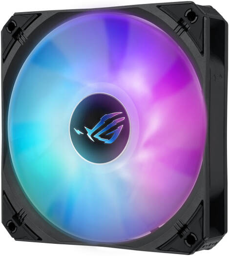 ASUS ROG Strix LC III 360 ARGB LCD CPU Liquid Cooling, 360mm Radiator, 3x ROG STRIX AF-12S ARGB 120mm Fans, 2200 RPM Fan Speed, 70.38 CFM Air Flow, 360° Rotating ROG Logo, Black | 90RC00W1-M0UAY0 thumbnail 5