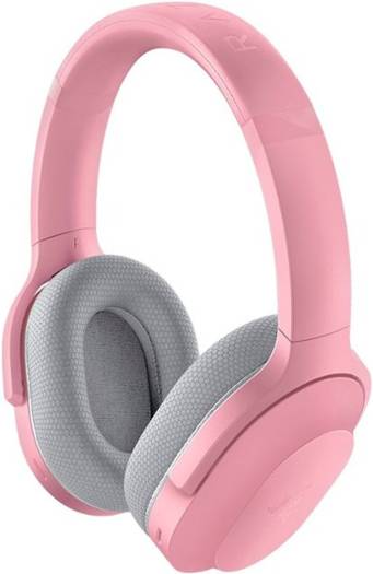 Razer Barracuda Wireless Gaming Headset, 50mm TriForce Titanium Drivers, USB Type-C 2.4GHz/Bluetooth, Integrated NC Mic, 40H Battery, For PC, PS, Android, iOS, Quartz Pink | RZ04-03790300-R3M1 - Image 1