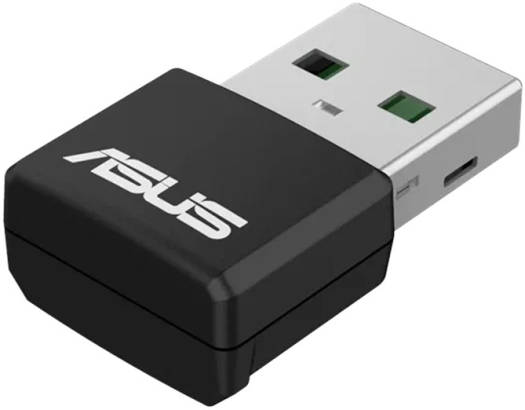 ASUS USB-BE92 Nano)Tri-Band WiFi 7 Nano USB Adapter, 6GHz Band, Support 4096-QAM, Plug and Play, Compatible with Windows® 10 & 11, TAA Compliant | 90IG09H0-MO0B10 - Image 1