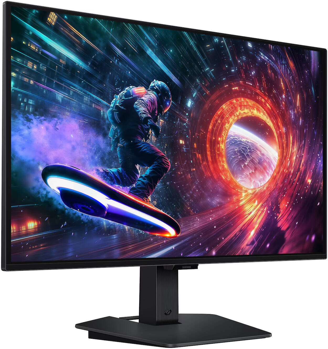 SAMSUNG Odyssey G5 G50SF Gaming Monitor, 27" QD-OLED Display, QHD Resolution, 180Hz Refresh Rate, 0.03 (GtG) Response Time, AMD FreeSync & G-Sync Compatible, Black | LS27FG502SMXUE thumbnail 2
