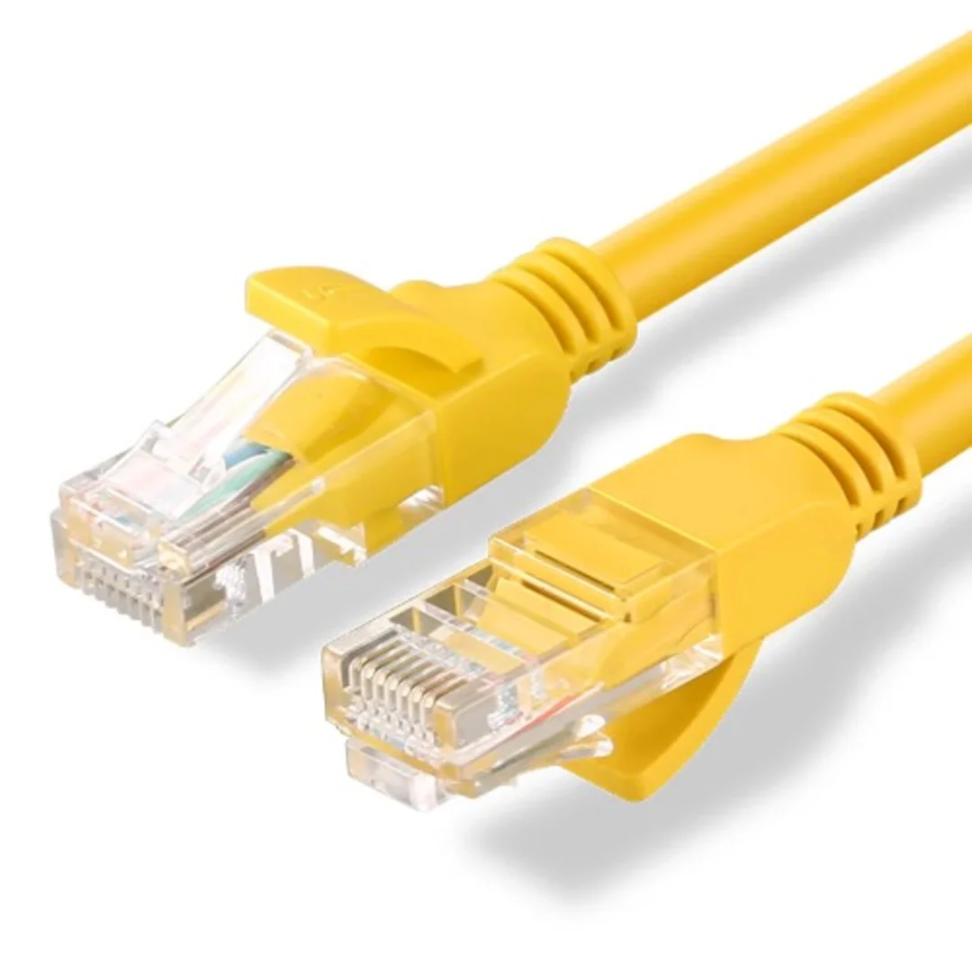 UGREEN CAT5E UTP LAN CABLE 26AWG 2M YELLOW - Image 1