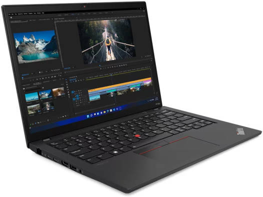 Lenovo ThinkPad P14s Gen 4 Laptop, 14" WUXGA IPS Display, Intel Core i7-1360P Processor, 16GB RAM, 512GB SSD, Intel Iris Xe Graphics, English-Arabic Keyboard, Win11Pro, Villi Black | 21HF002FGR thumbnail 5