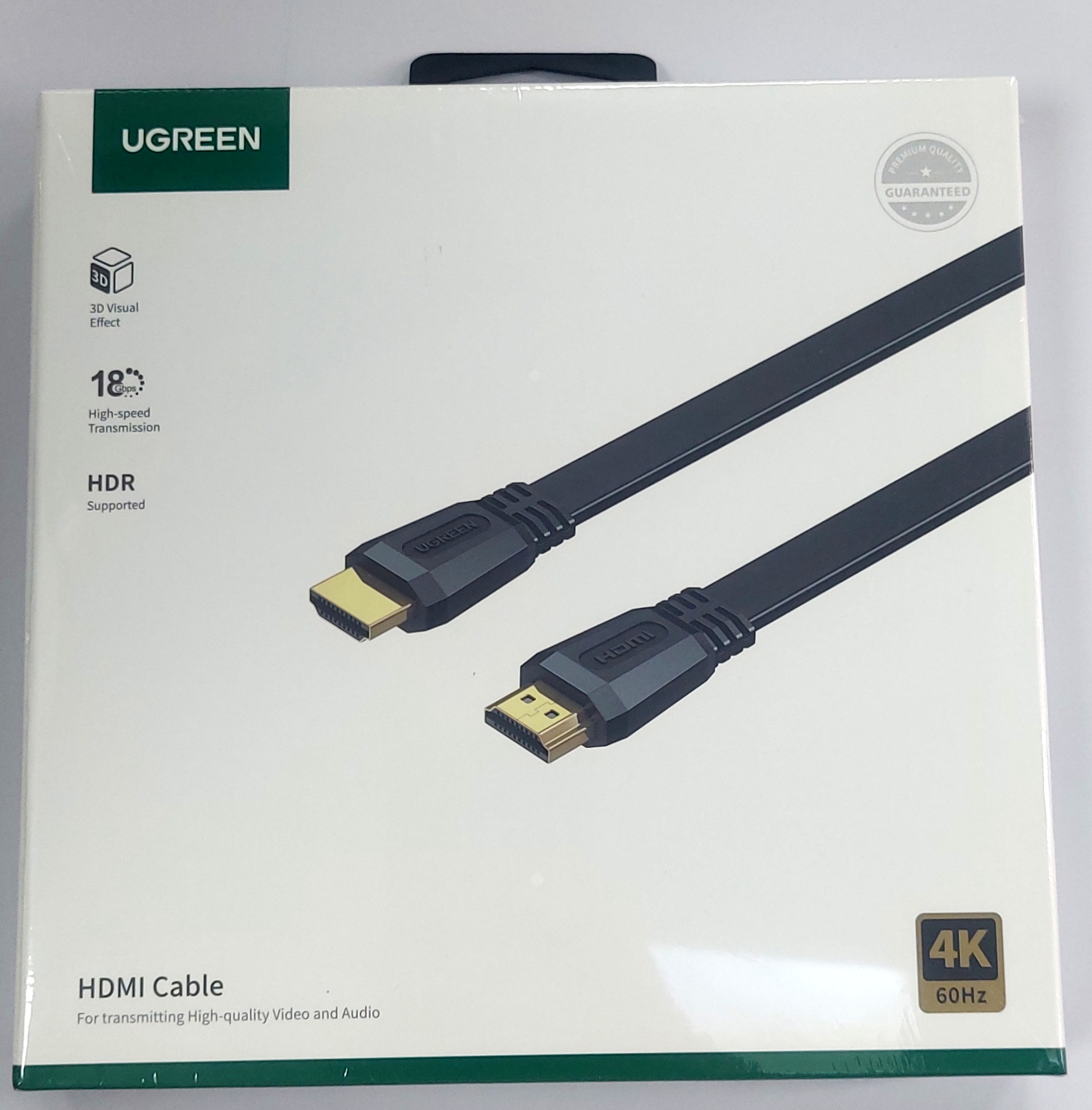UGREEN HDMI FLAT CABLE 3M thumbnail 2