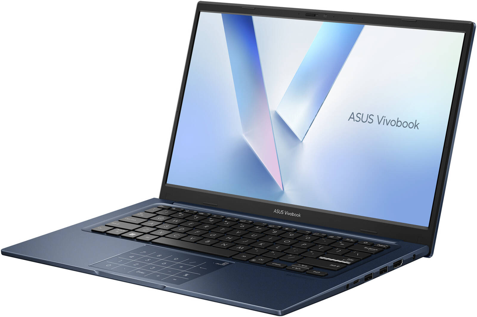 ASUS Vivobook 14 (2023) X1404VA Laptop, 14" FHD IPS 60Hz Display, Intel Core i5-1334U Processor, 12GB RAM, 256GB SSD, Intel UHD Graphics, English KB, Win11, Intl. Version, Quiet Blue | X1404VA-I512256 thumbnail 4