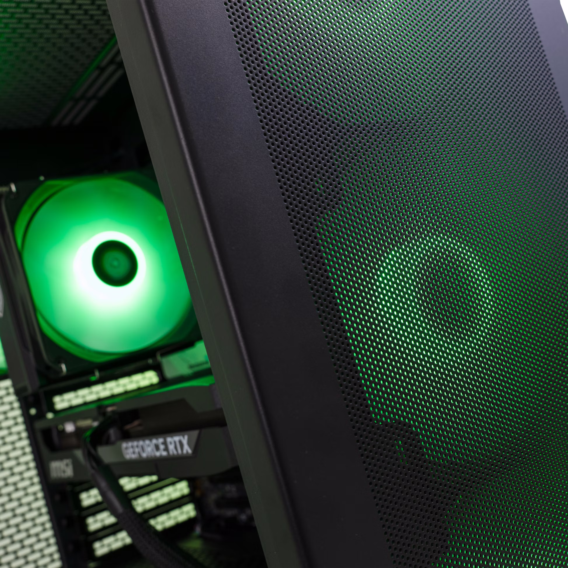 Mity Mach 5G - Ryzen 7500X3D - MSI GeForce RTX 5070 Ti 16GB Shadow 3X OC GPU, MSI B840 Gaming Plus WiFi Motherboard and MSI MPG A750GN PCIe5 80 PLUS Gold 750W Power Supply, 32gb ddr5 , 1tb ssd m.2 thumbnail 4