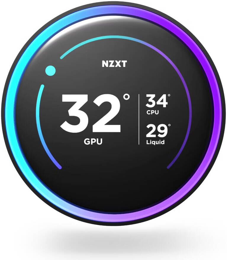 NZXT Kraken Elite 360 RGB (2024) AIO Liquid CPU Cooler, 360mm Radiator, 2.72" IPS 60Hz LCD Display, F360 RGB Core Fan, 75.12 CFM Airflow, 2400 RPM Fan Speed, Fluid Dynamic Bearing, Black | RL-KR36E-B2 thumbnail 3