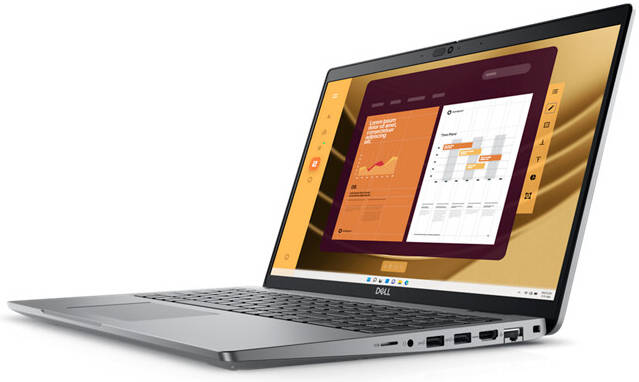 Dell Latitude 5550 Laptop, 15.6" FHD Display, Intel Ultra 7 155U Processor, 16GB RAM, 512GB SSD Storage, Intel Integrated Graphics, English Backlit Keyboard, No OS, Gray | L5550U716G512US-2523 thumbnail 2