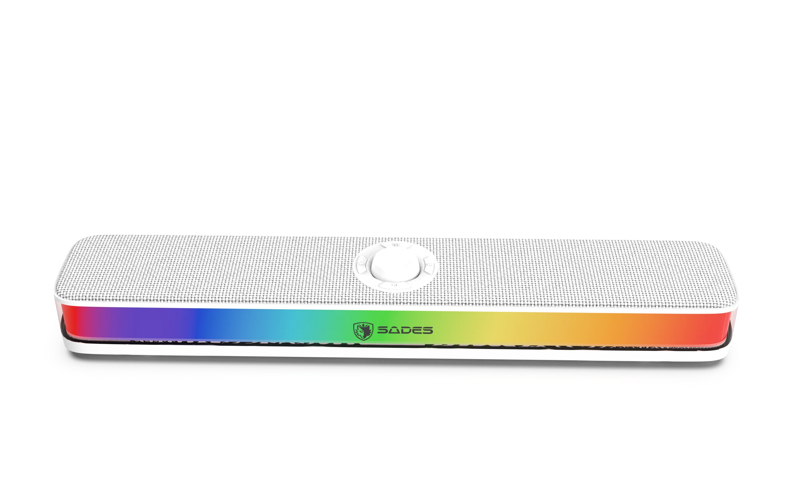 SADES POSEVOLT SA-SP01-W COMPACT DESKTOP SOUNDBAR - WHITE thumbnail 3