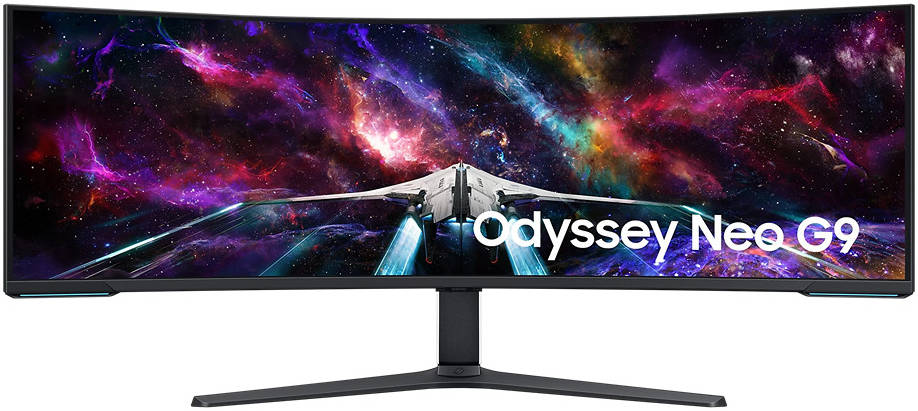 SAMSUNG 57" Odyssey Neo G9 G95NC Dual UHD Curved Gaming Monitor, Quantum Matrix, 240Hz / 1ms(GTG), 1B Color, Display HDR1000 , AMD FreeSync Premium Pro, HDMI / DP / USB Hub 3.0, White | LS57CG952NMXUE - Image 1
