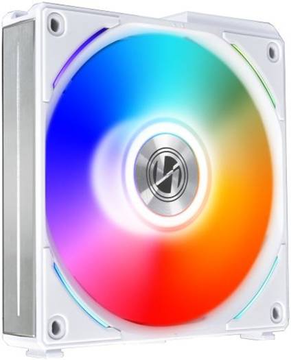 Lian-Li UNI Fan AL120 V2 Three White, PBT+PC+Aluminum Materials, 120mm Fans, Up to 1900 RPM Fan Speed, 64.5 CFM Airflow, Pack of 3 | G99.12ALV23W.00 thumbnail 2